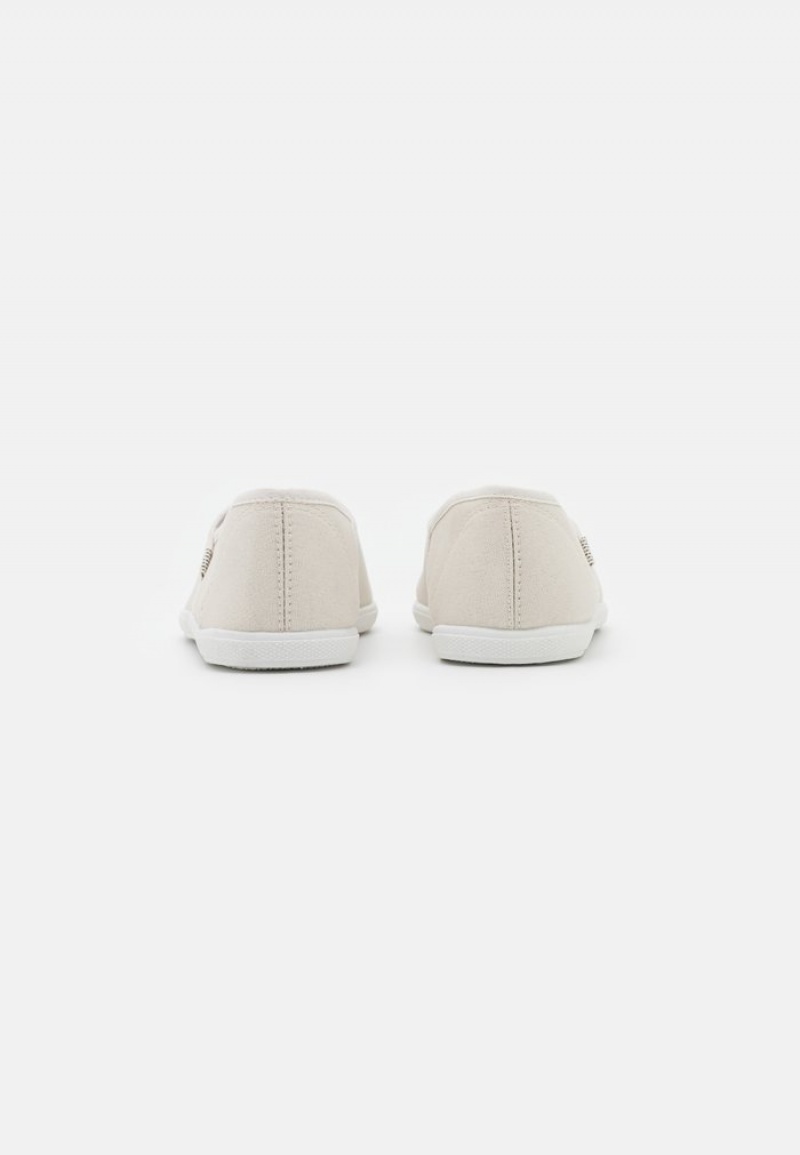 Anna Field Flash Sale Slip-Ons Lave Sko Dame Beige | NO-KYFQL-9732