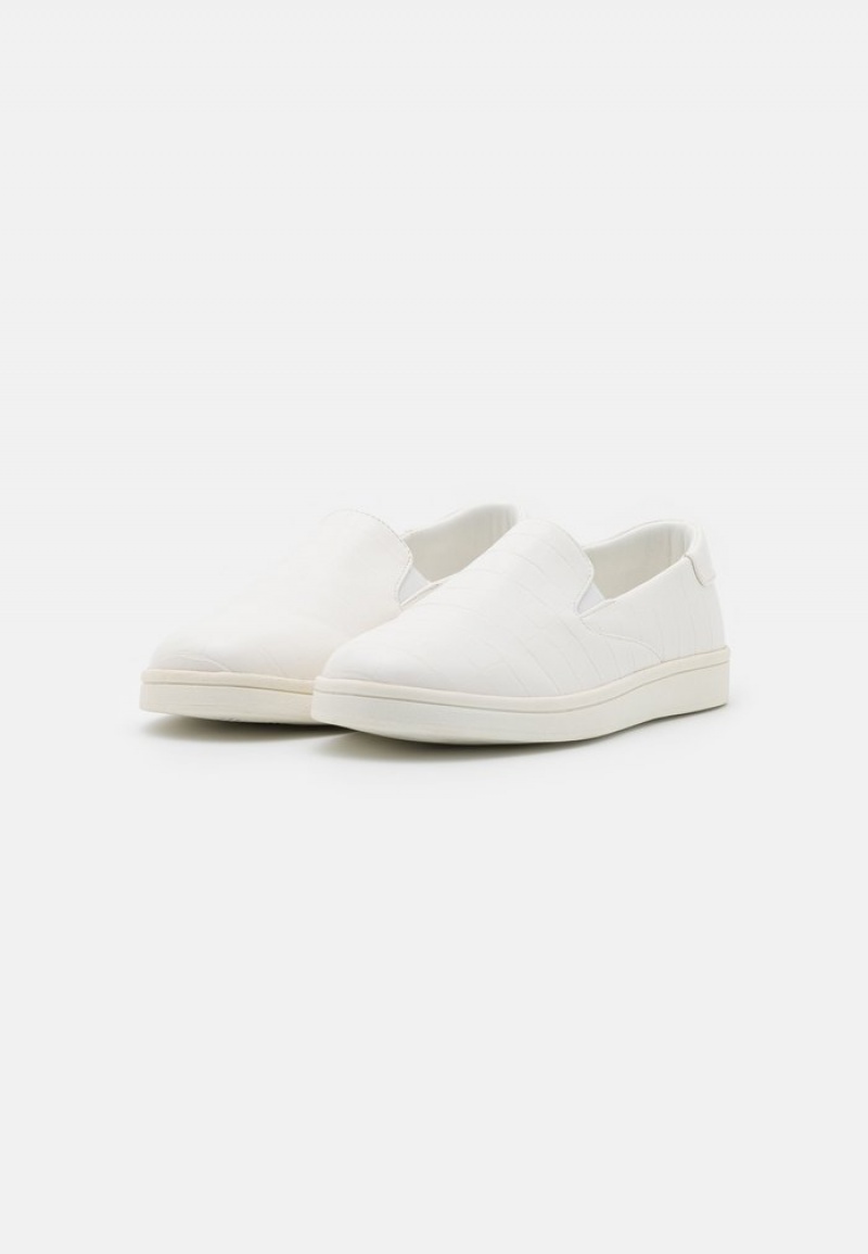 Anna Field Flash Sale Slip-Ons Lave Sko Dame Hvite | NO-HRDCG-8624