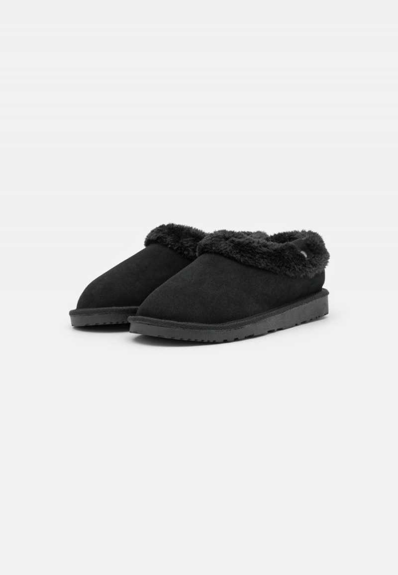 Anna Field Flash Sale Slip-Ons Lave Sko Dame Svarte | NO-PYBZX-6452