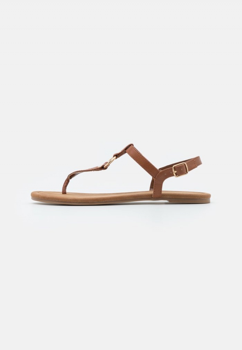 Anna Field Flash Sale T-Bar Sandaler Dame Brune | NO-GLPED-6135