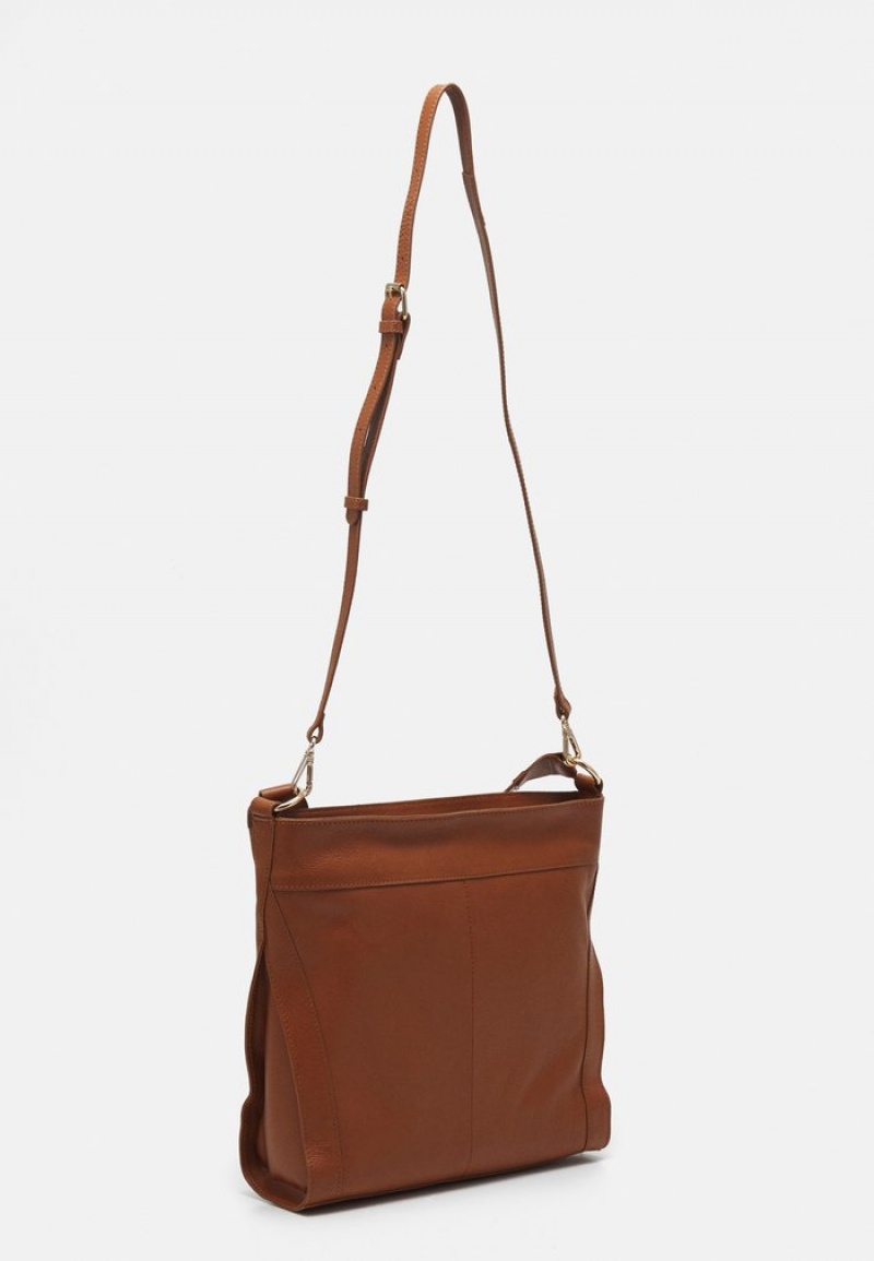 Anna Field Hot Sale Leather Tote Veske Dame Brune | NO-ZXCGT-1824