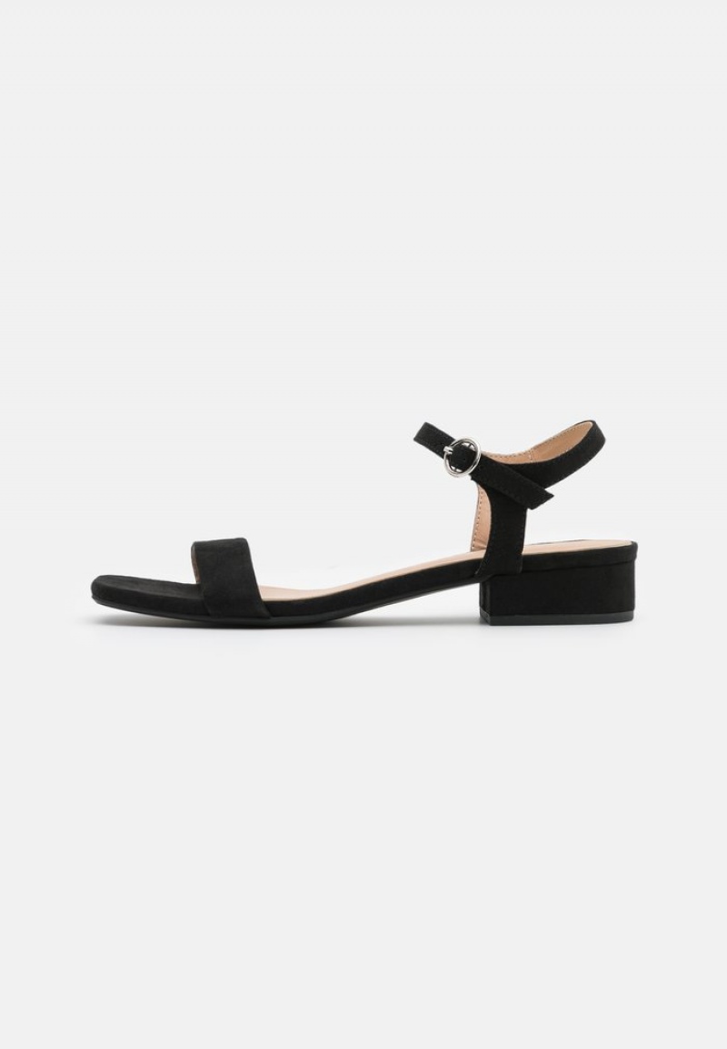 Anna Field Hot Sale Sandaler Dame Svarte | NO-PRDLY-2480