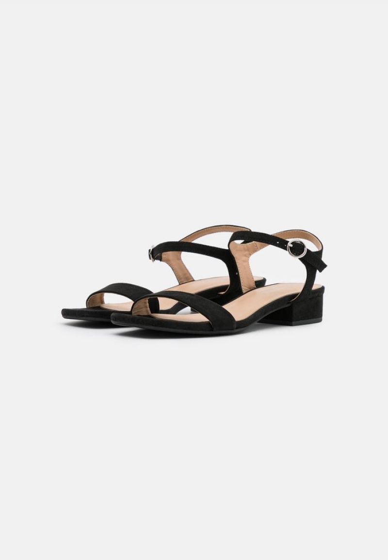 Anna Field Hot Sale Sandaler Dame Svarte | NO-PRDLY-2480