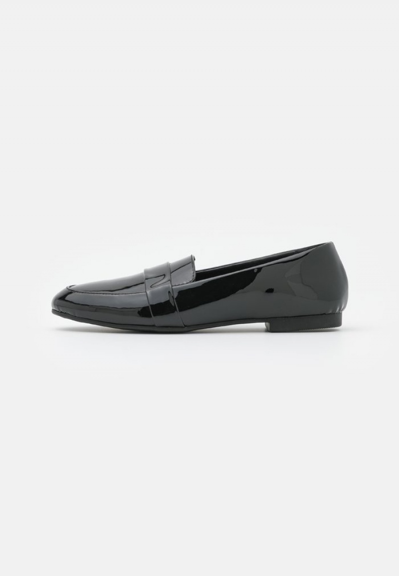 Anna Field Hot Sale Slip-Ons Lave Sko Dame Svarte | NO-PEUQV-0745