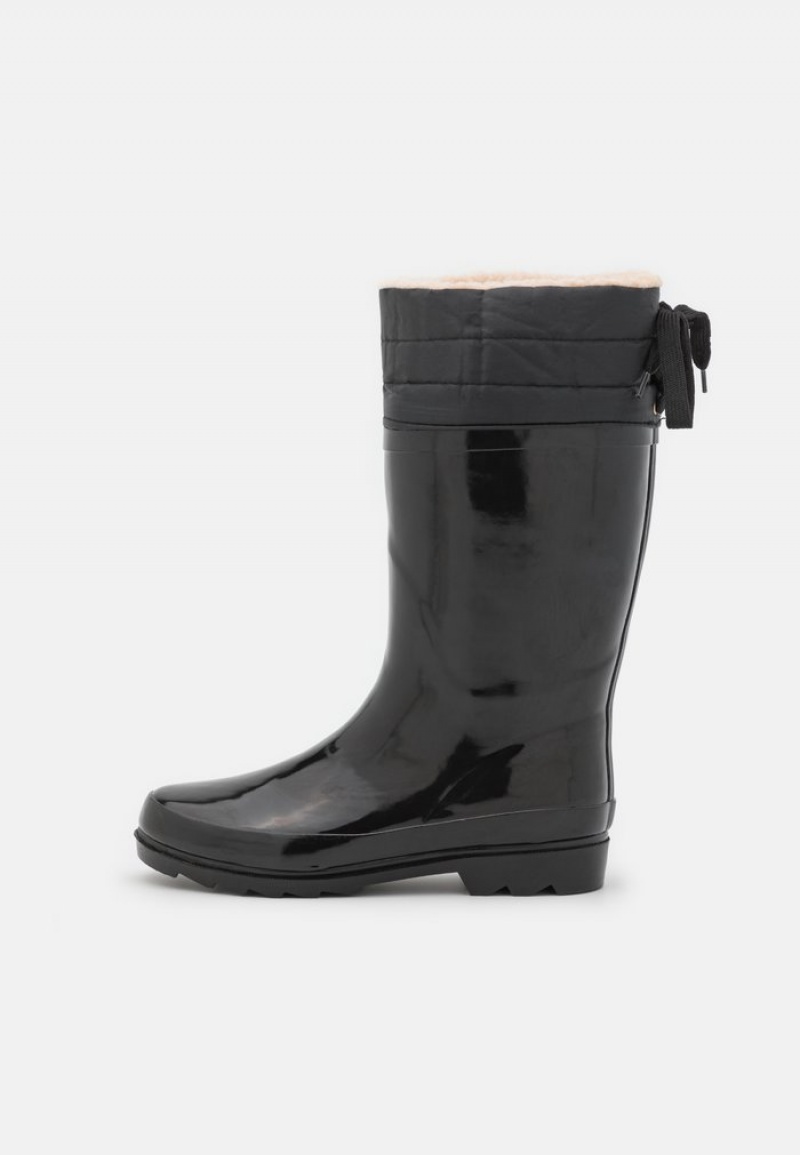 Anna Field Hot Sale Wellies Støvler Dame Svarte | NO-SHLGK-1925