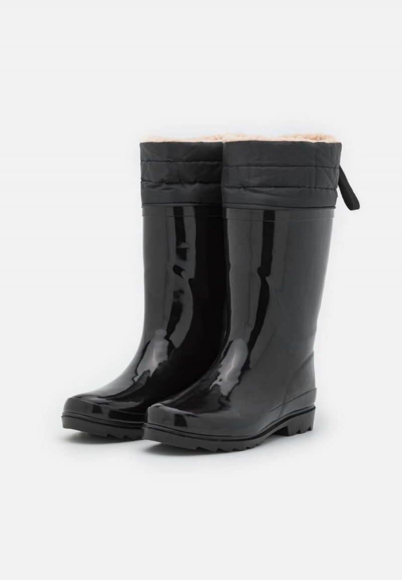 Anna Field Hot Sale Wellies Støvler Dame Svarte | NO-SHLGK-1925