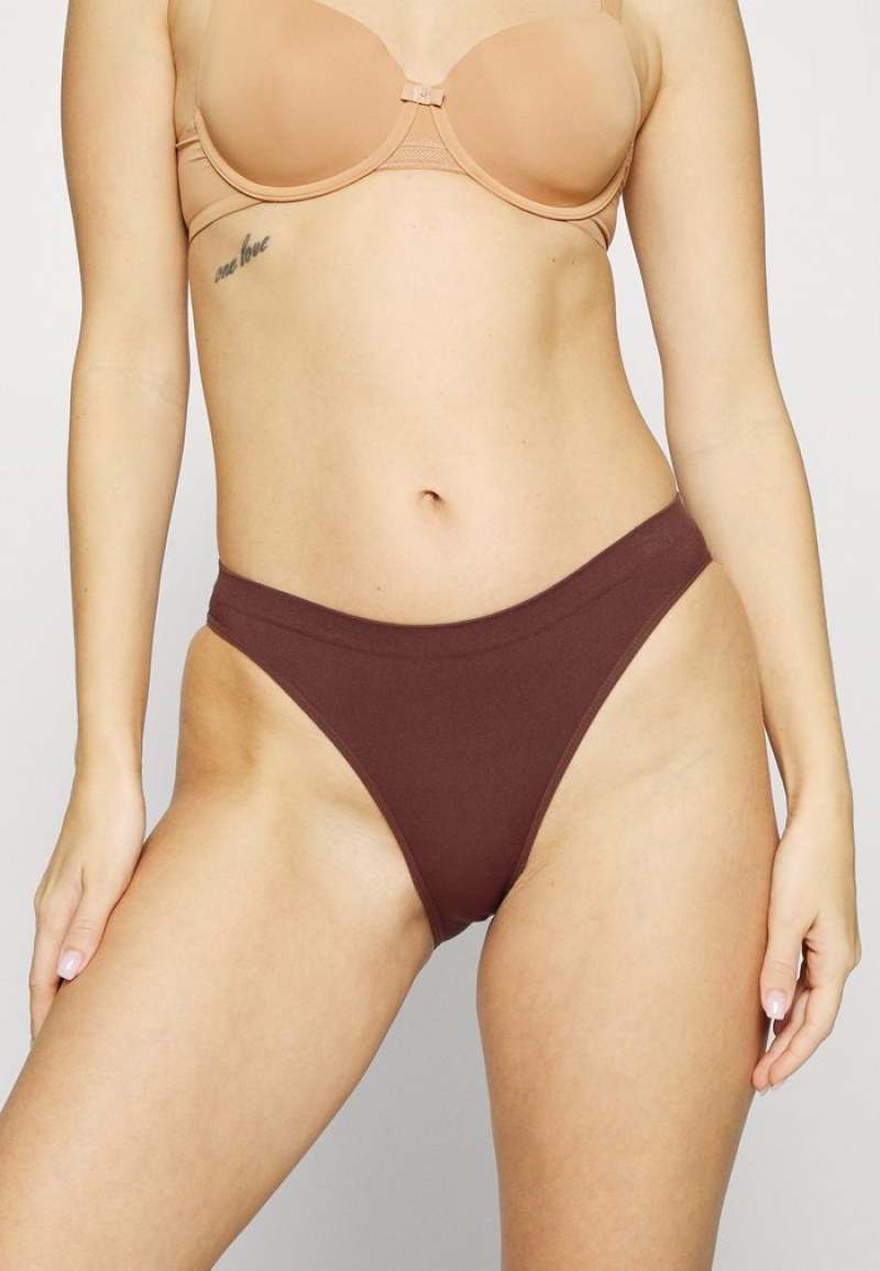 Anna Field New 5Pack Seamless Truser Dame Beige | NO-GUFWC-0679