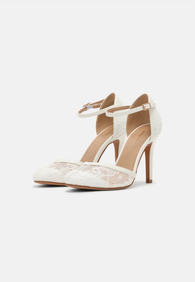 Anna Field New Classic Heels Pumps Dame Hvite | NO-XWBGO-6371