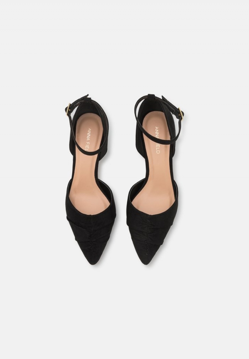 Anna Field New Classic Heels Pumps Dame Svarte | NO-LGRZJ-2734