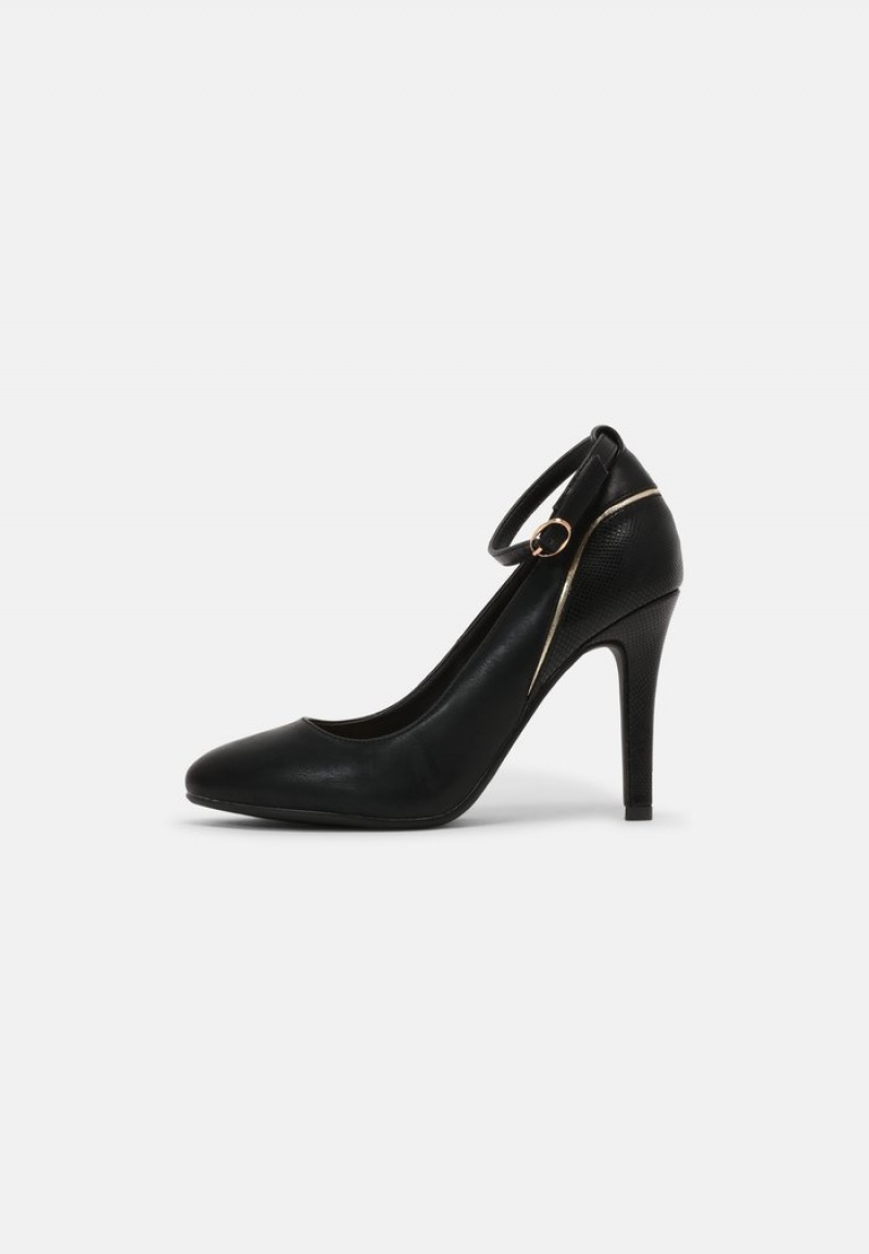 Anna Field New Classic Heels Pumps Dame Svarte | NO-DVUIZ-2845