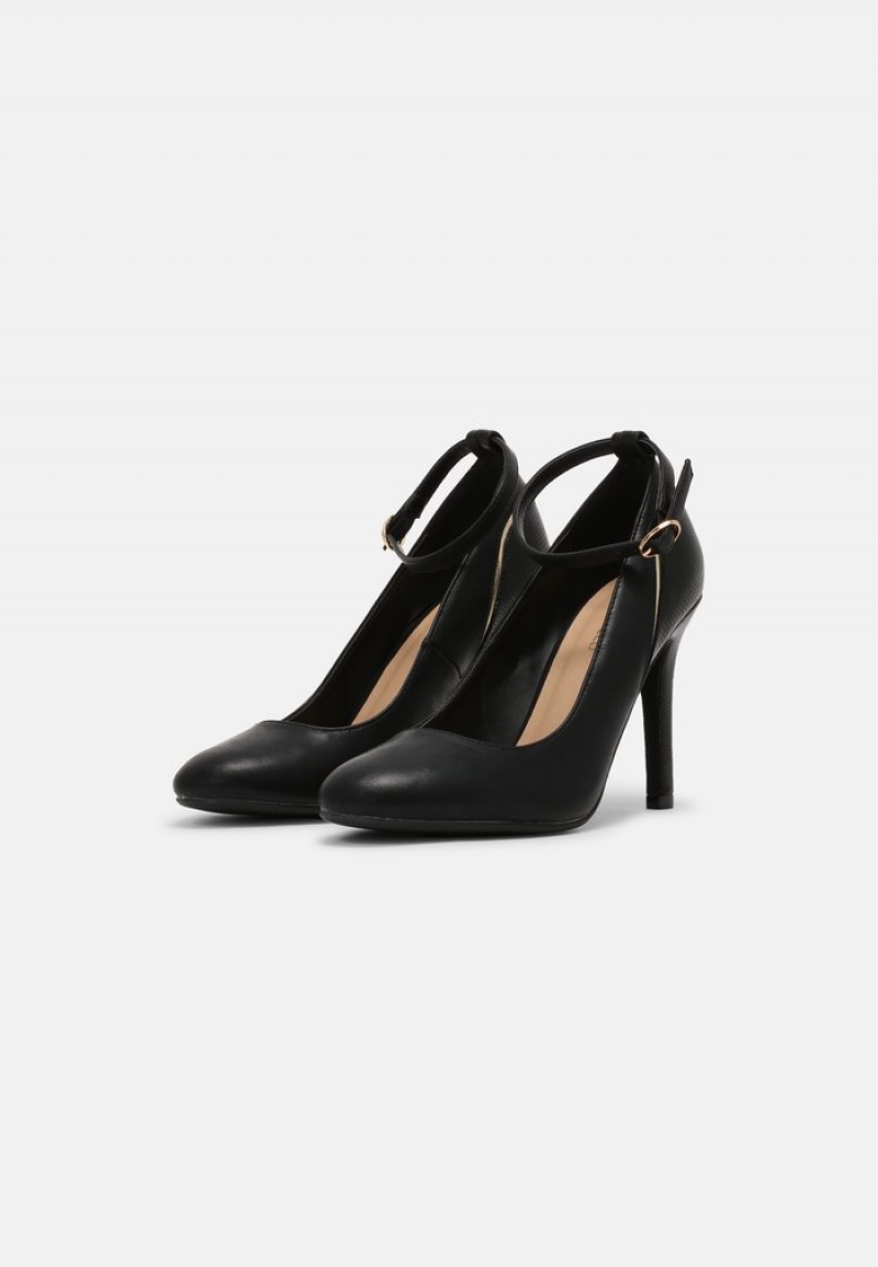 Anna Field New Classic Heels Pumps Dame Svarte | NO-DVUIZ-2845