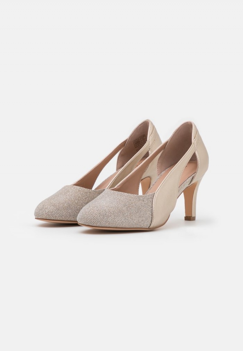 Anna Field New Classic Heels Pumps Dame Gull | NO-THQFA-3479