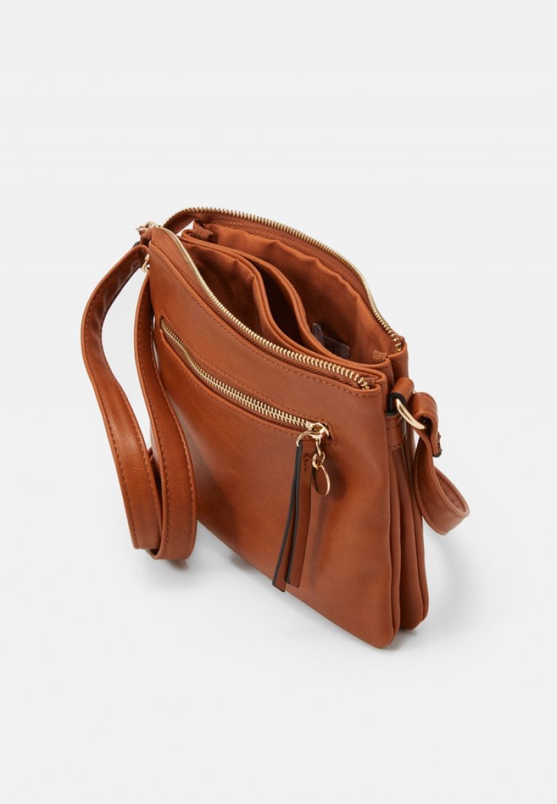 Anna Field New Cross Body Vesker Dame Brune | NO-SHCFD-8730