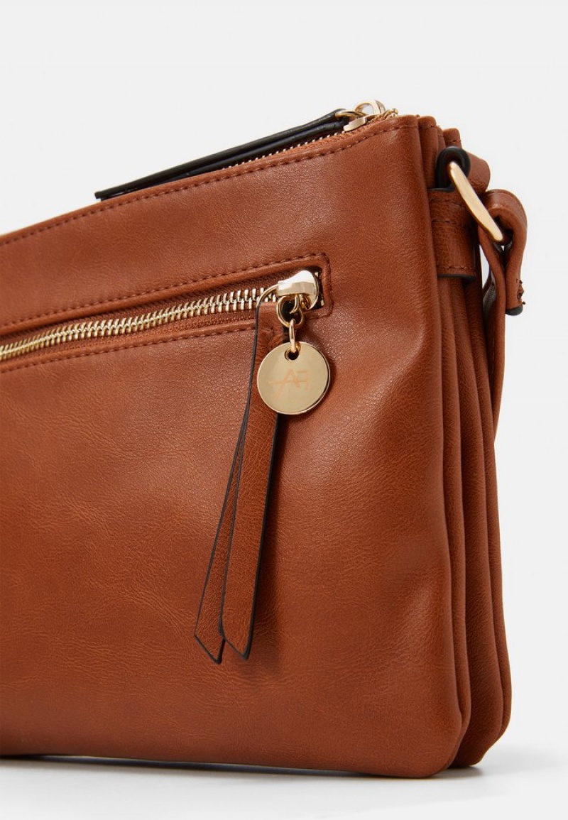 Anna Field New Cross Body Vesker Dame Brune | NO-SHCFD-8730