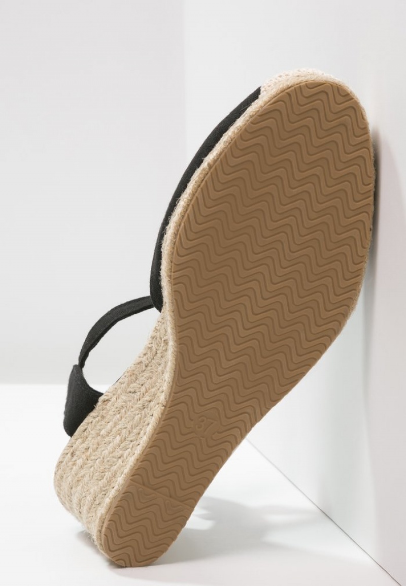 Anna Field New Espadrilles Sandaler Dame Svarte | NO-AWFKV-2795