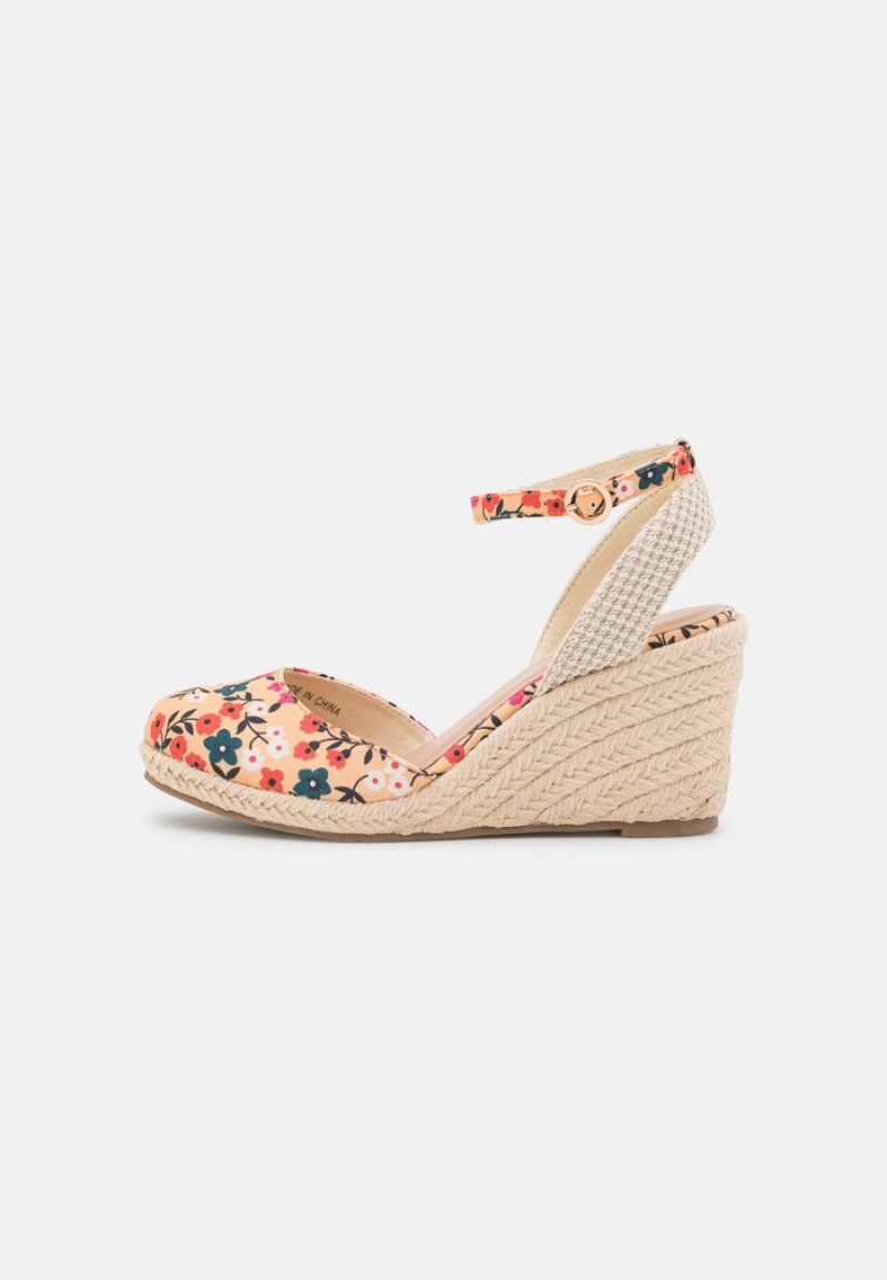 Anna Field New Platform Sandaler Dame Oransje | NO-YTBWK-6372