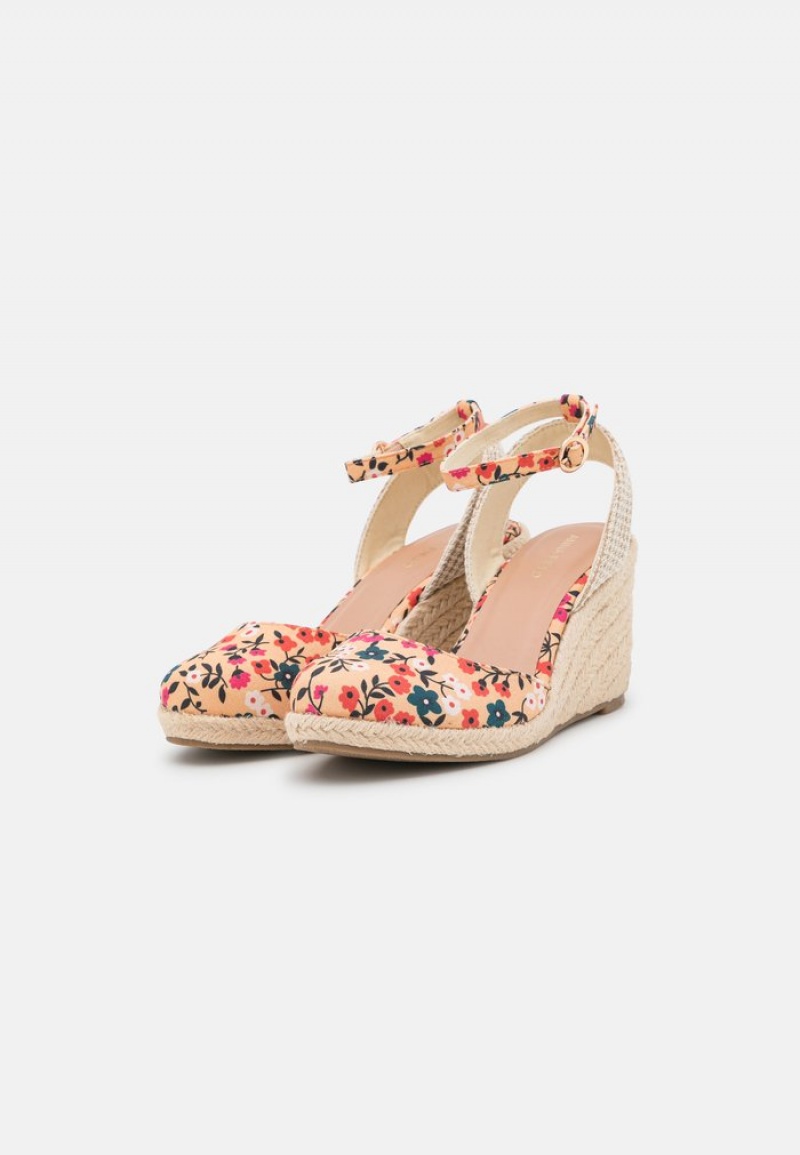 Anna Field New Platform Sandaler Dame Oransje | NO-YTBWK-6372