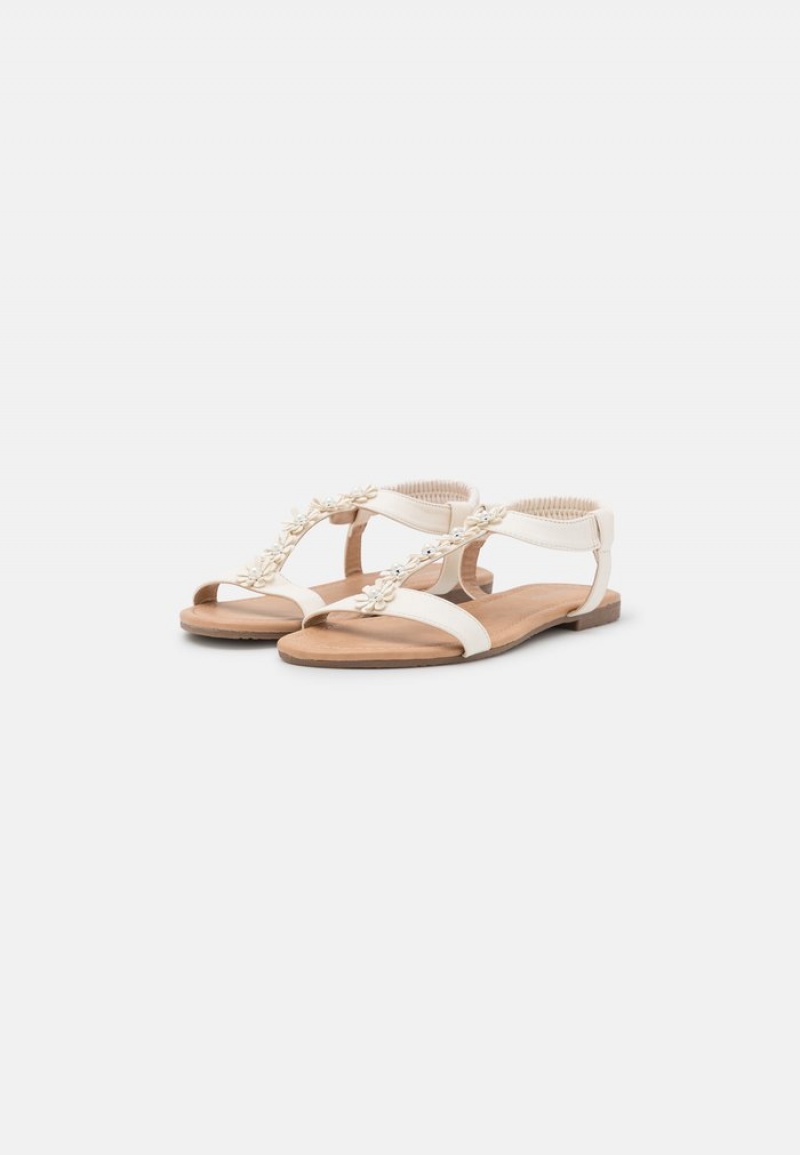 Anna Field New Sandaler Dame Hvite | NO-SOKMV-2456