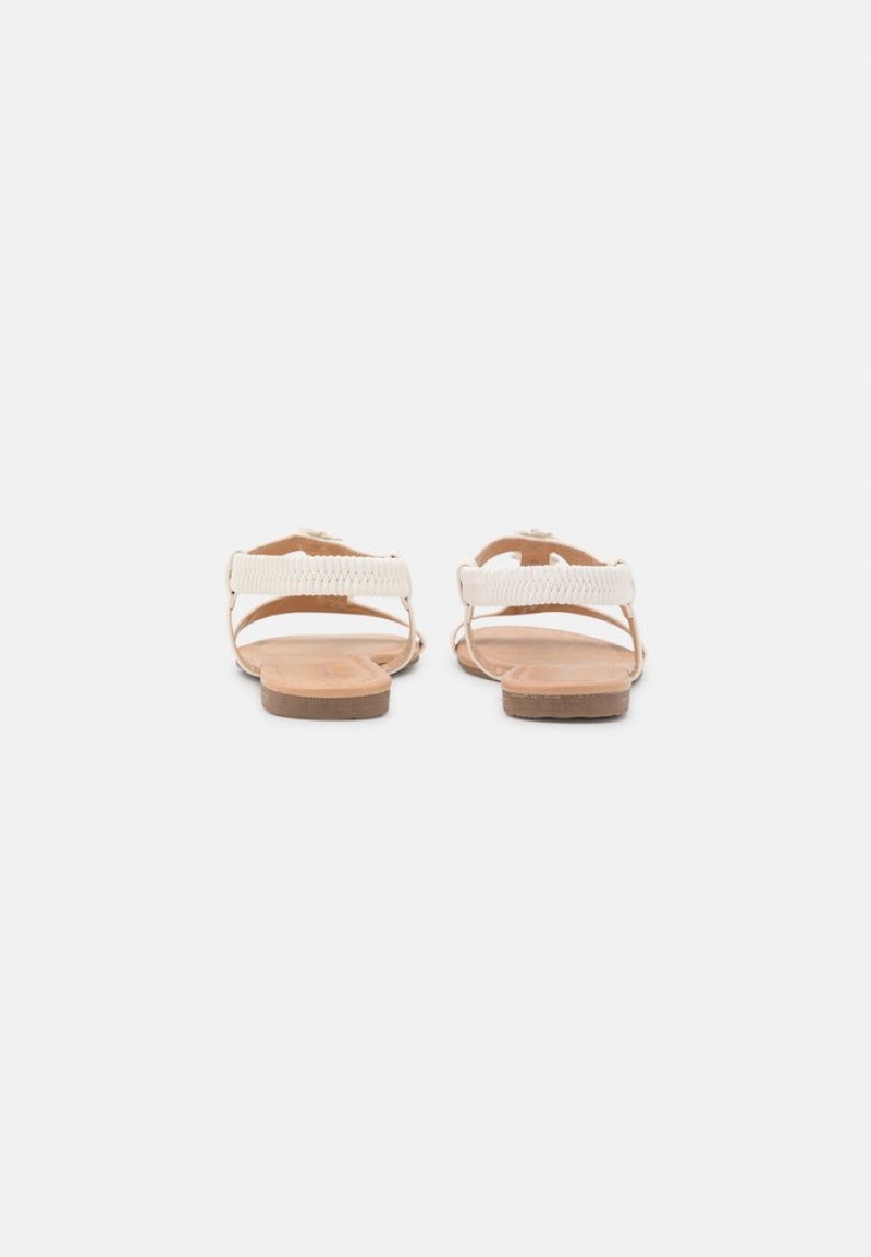 Anna Field New Sandaler Dame Hvite | NO-SOKMV-2456