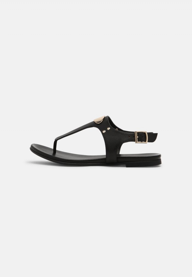 Anna Field New T-Bar Sandaler Dame Svarte | NO-COVFL-2674