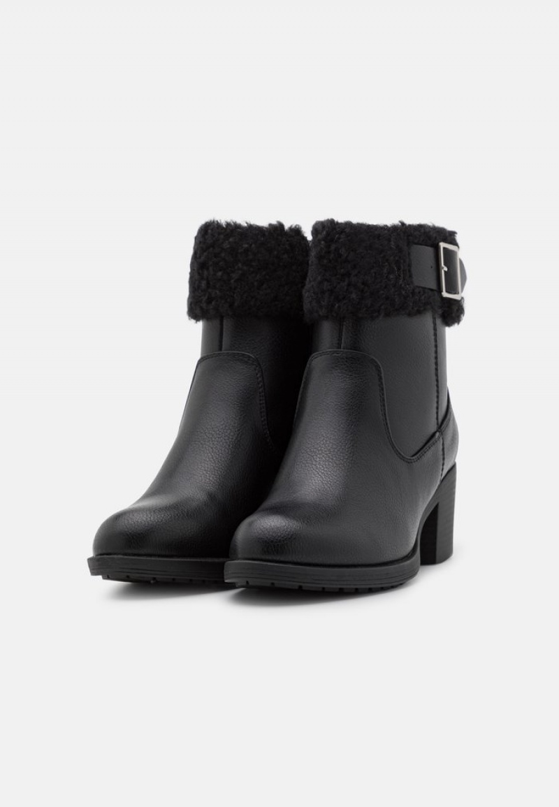 Anna Field New Vinter Booties Classic Vinterstøvler Dame Svarte | NO-YFQIK-2850