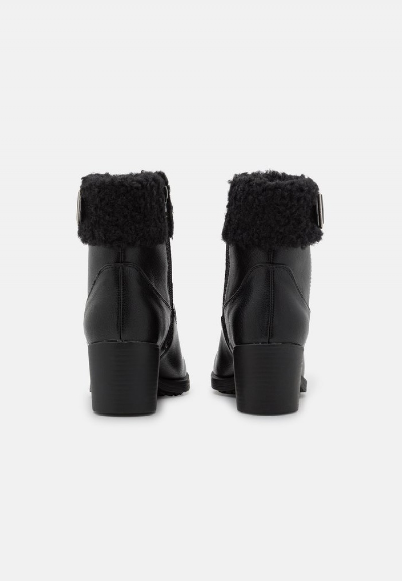 Anna Field New Vinter Booties Classic Vinterstøvler Dame Svarte | NO-YFQIK-2850