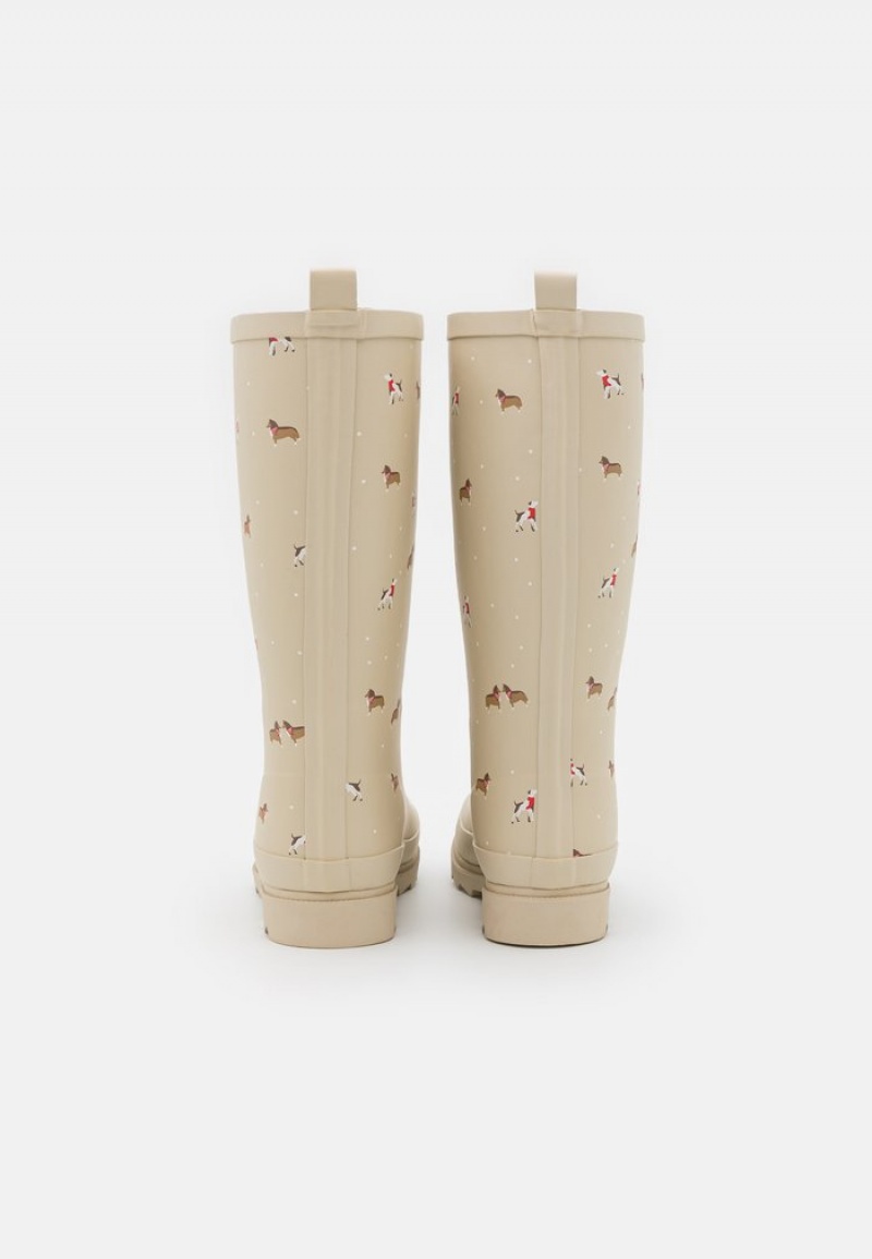 Anna Field New Wellies Støvler Dame Beige | NO-SARXW-2407