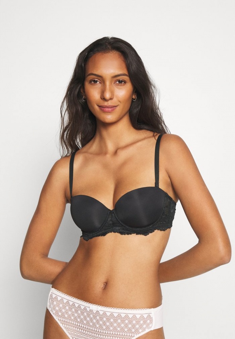 Anna Field Outlet 2Pp Blonder Multiway Bra Underwired BH Dame Svarte | NO-ETLOM-7368