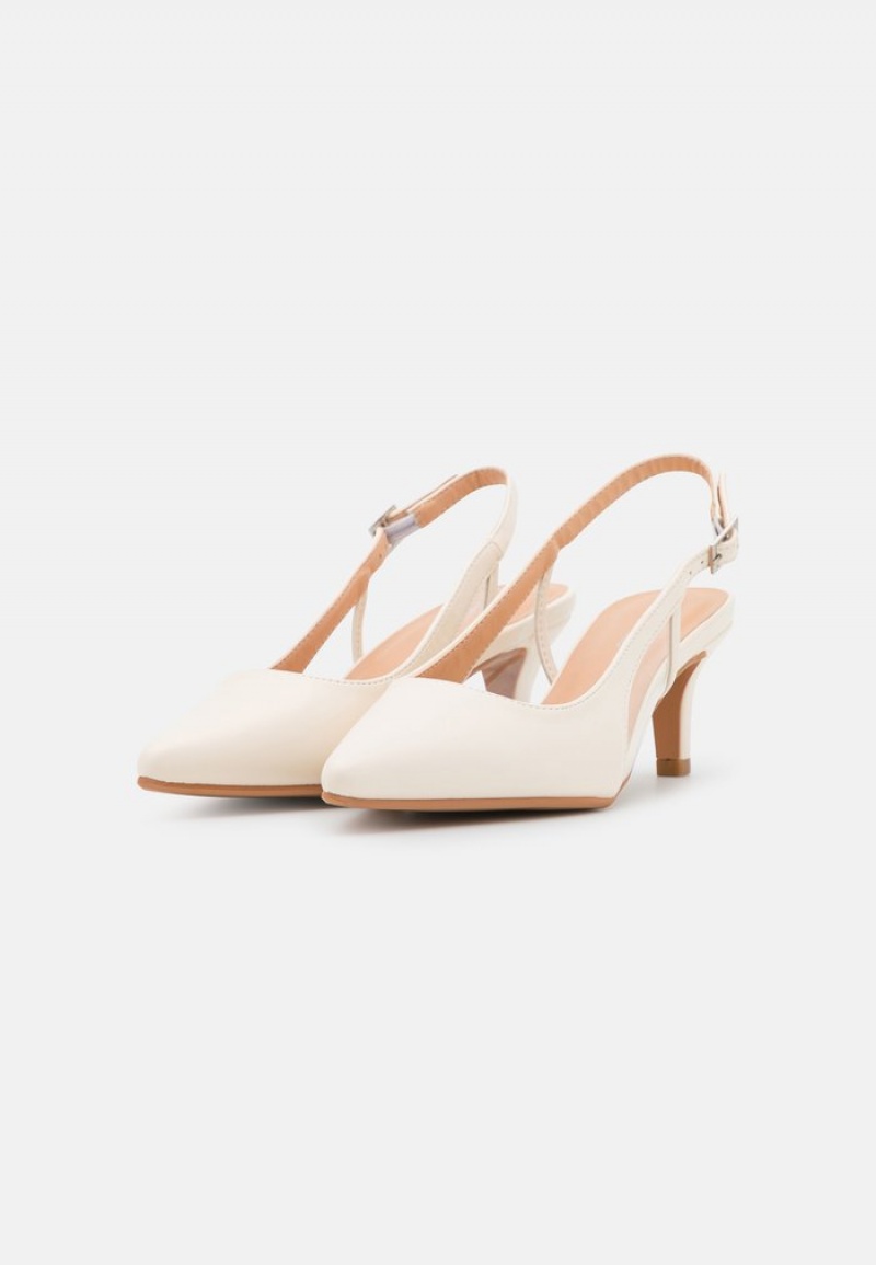 Anna Field Outlet Classic Heels Pumps Dame Hvite | NO-UIZFD-5864