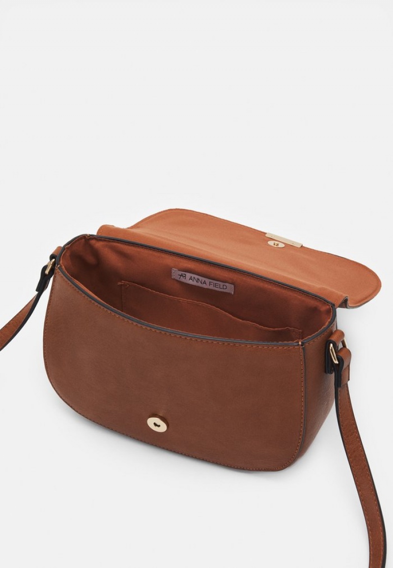 Anna Field Outlet Cross Body Vesker Dame Brune | NO-OPXMQ-4178