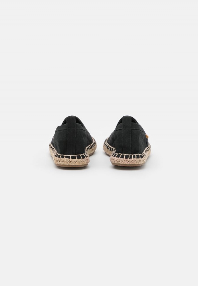 Anna Field Outlet Espadrilles Lave Sko Dame Svarte | NO-DNRBL-0245