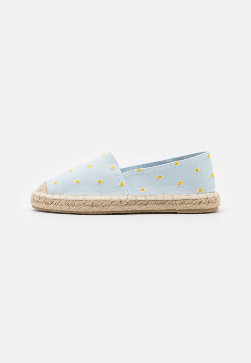 Anna Field Outlet Espadrilles Lave Sko Dame Lyse Blå | NO-LNACE-2903