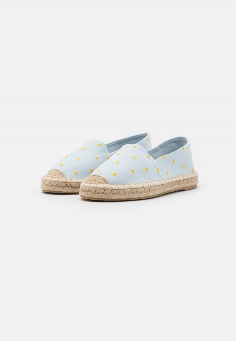 Anna Field Outlet Espadrilles Lave Sko Dame Lyse Blå | NO-LNACE-2903