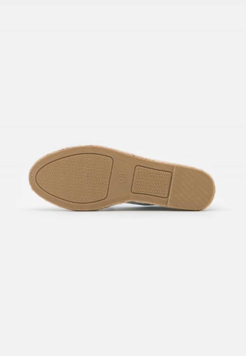 Anna Field Outlet Espadrilles Lave Sko Dame Lyse Blå | NO-LNACE-2903