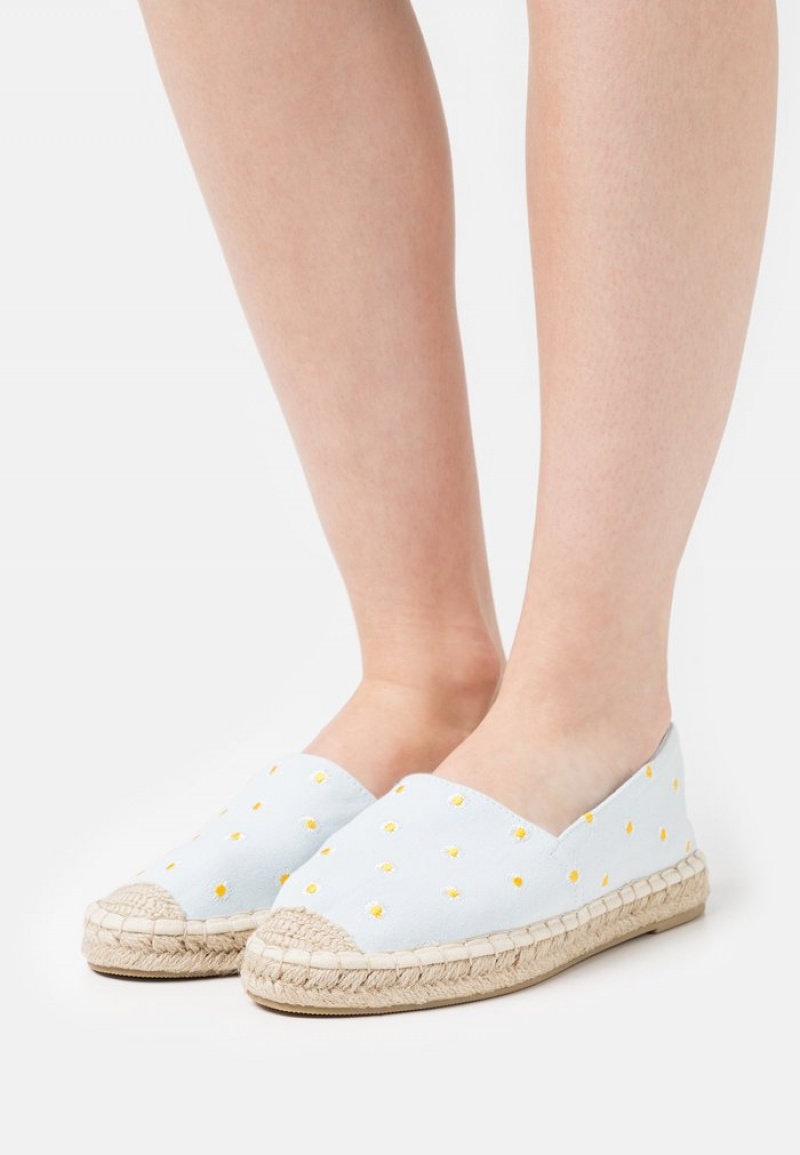 Anna Field Outlet Espadrilles Lave Sko Dame Lyse Blå | NO-LNACE-2903