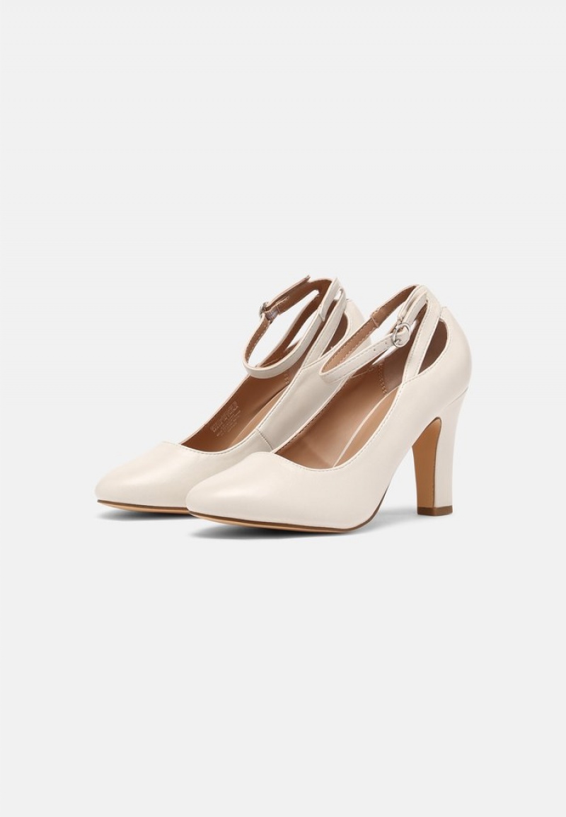 Anna Field Outlet High Heels Pumps Dame Hvite | NO-FYDUE-2948