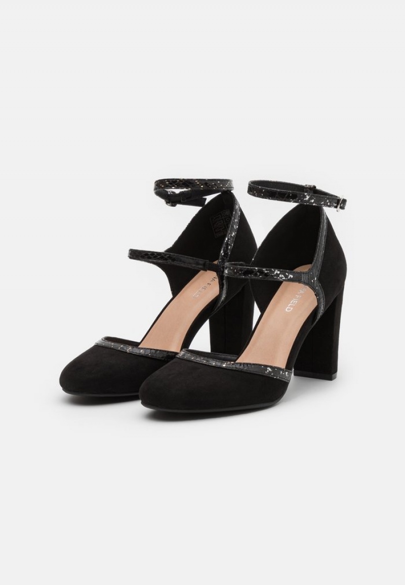 Anna Field Outlet High Heels Pumps Dame Svarte | NO-YOAMW-0634