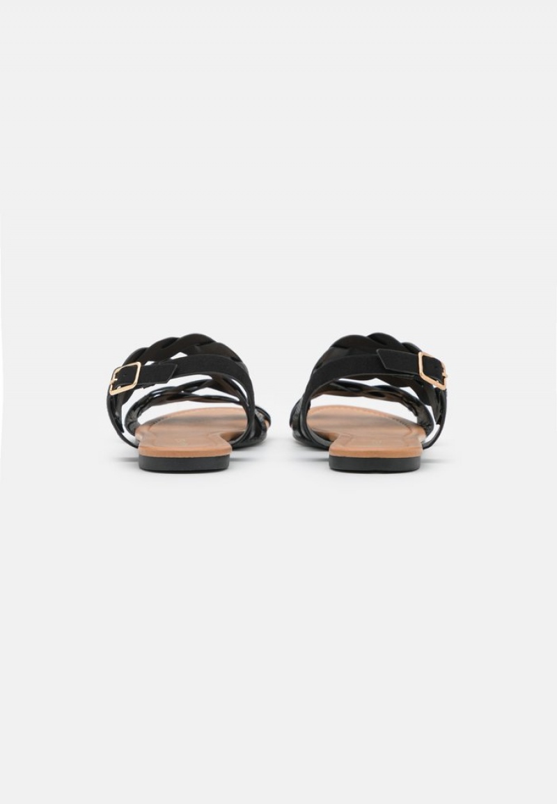 Anna Field Outlet Sandaler Dame Svarte | NO-NHDKT-5063