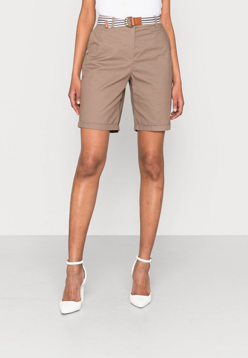 Anna Field Outlet Shorts Bukser Dame Grå Brune | NO-GQWEU-4092