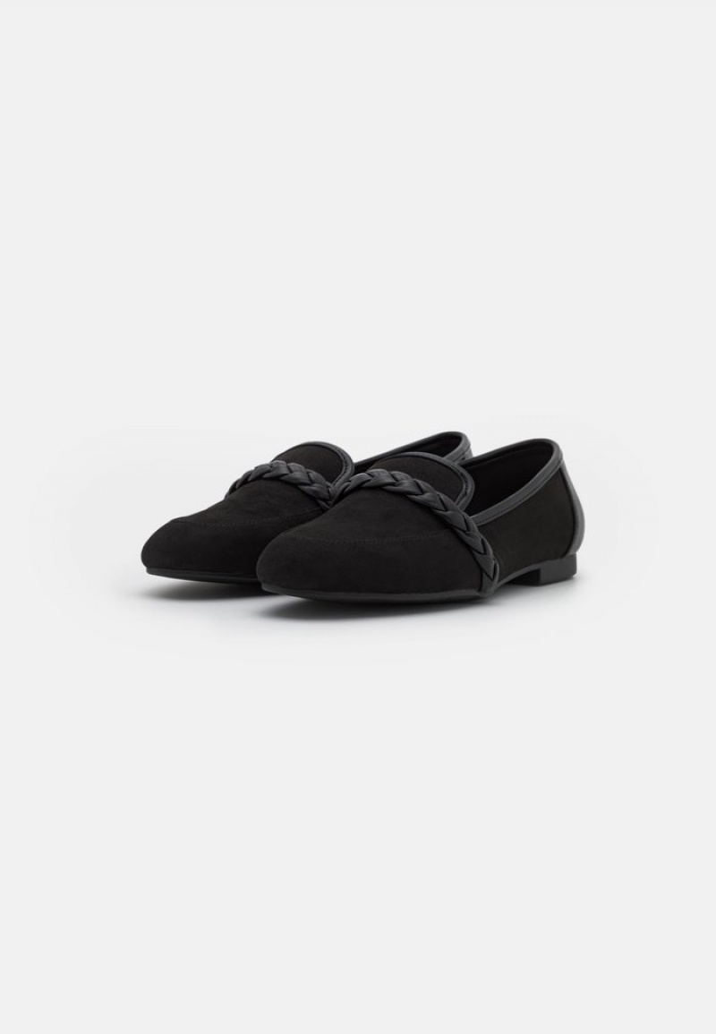 Anna Field Outlet Slip-Ons Lave Sko Dame Svarte | NO-MNZXS-8024