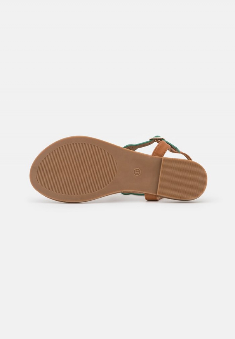 Anna Field Outlet T-Bar Sandaler Dame Turkis | NO-QCUAP-5186