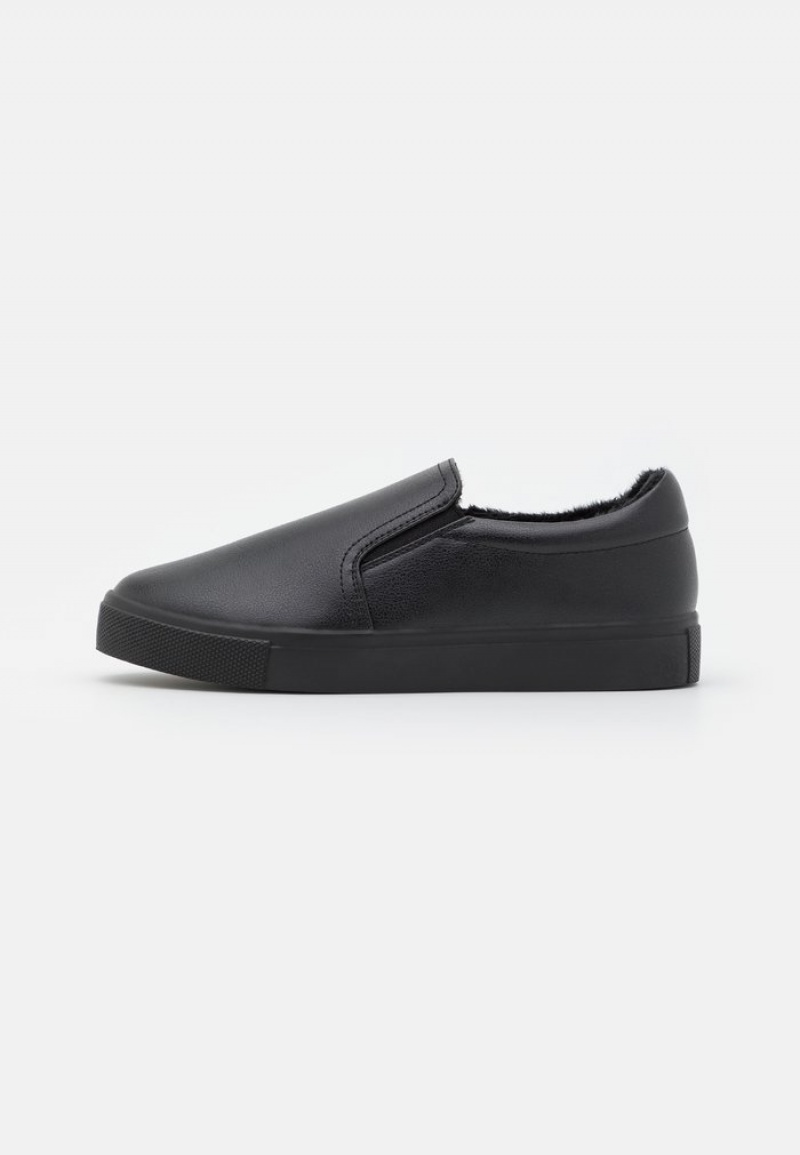 Anna Field Outlet Trainers Lave Sko Dame Svarte | NO-LWPZH-9712