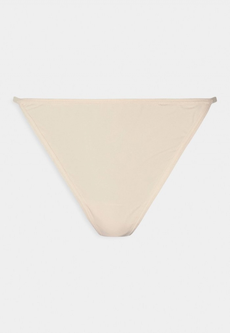 Anna Field Promo 7Pp Micro Thong Dame Beige | NO-MCWZB-6784