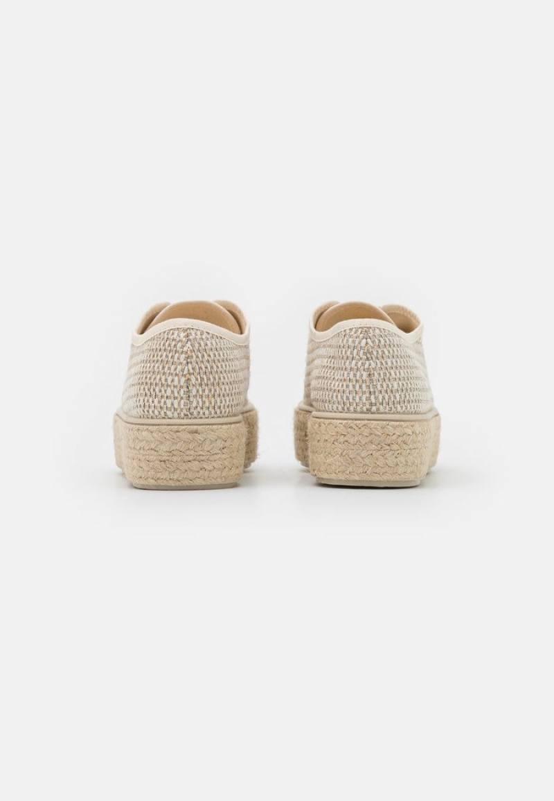 Anna Field Promo Espadrilles Lave Sko Dame Gull | NO-DJLRZ-7154