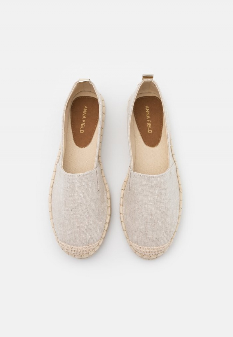 Anna Field Promo Espadrilles Lave Sko Dame Beige | NO-CAPQR-5091