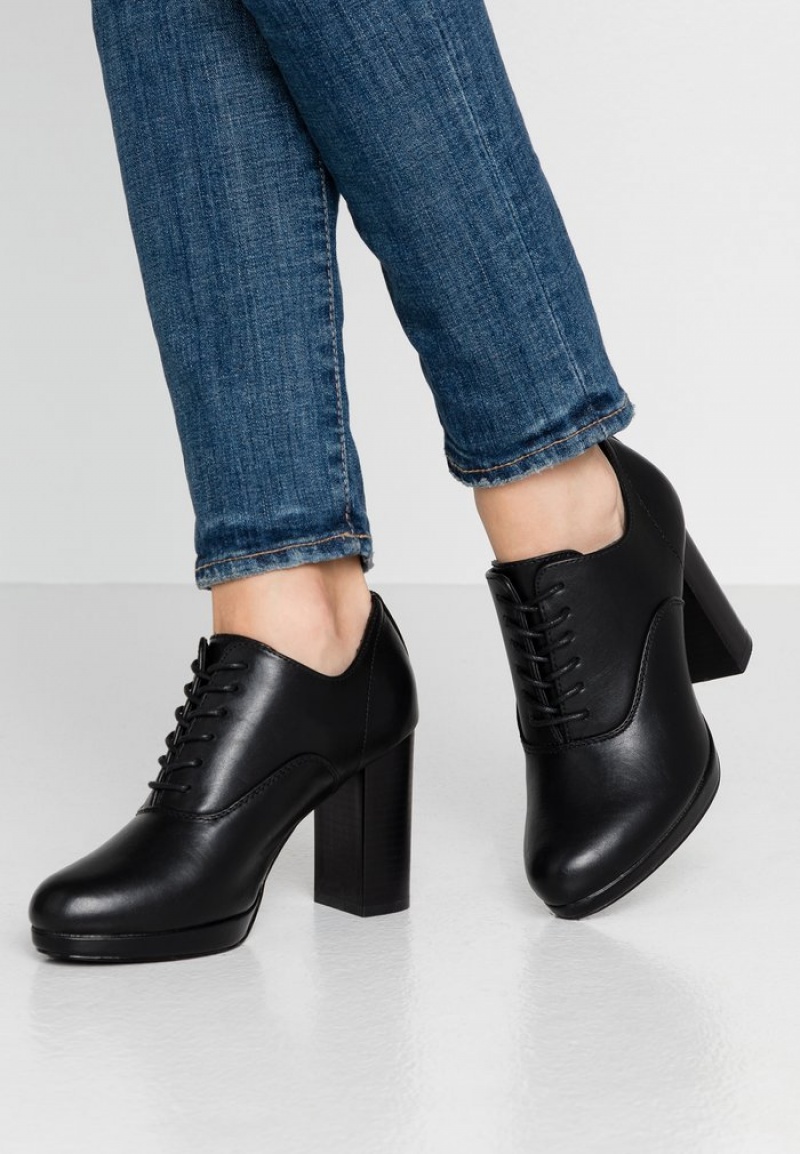 Anna Field Promo High Hælene Ankle Boots Pumps Dame Svarte | NO-MUPYL-6385