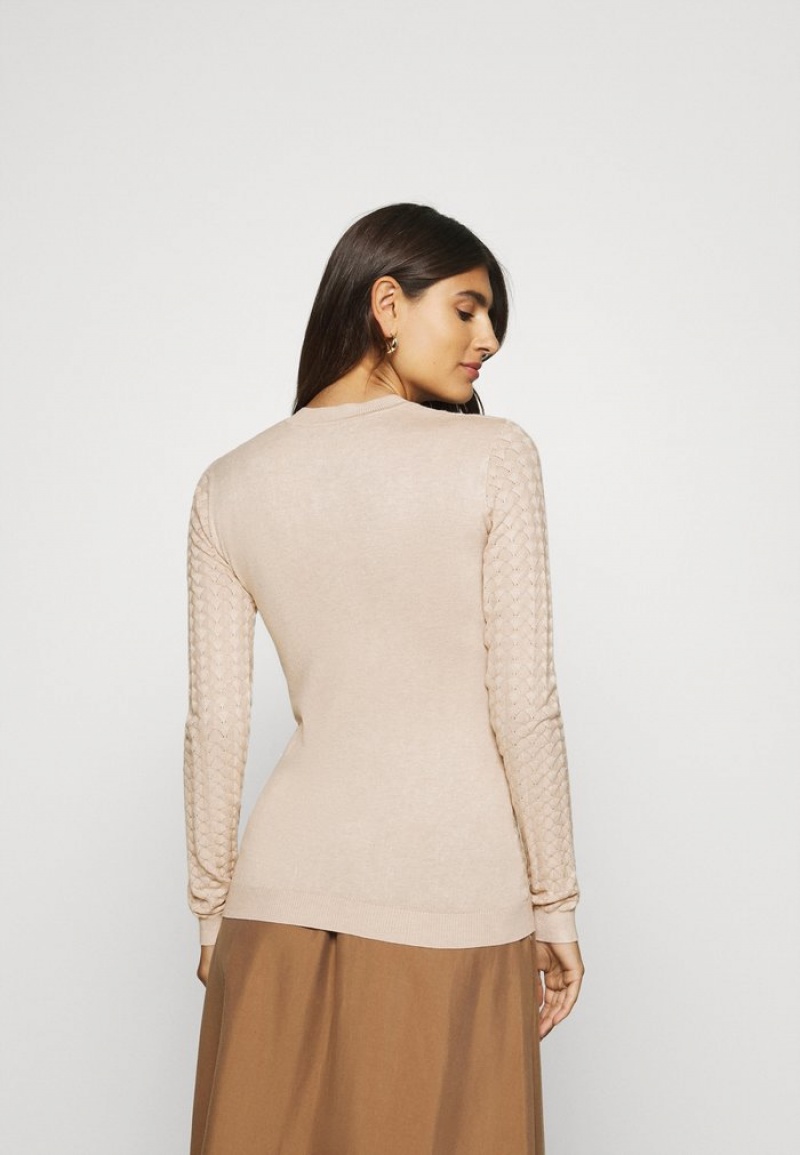 Anna Field Promo Jumper Pullover Dame Brune | NO-RFEVU-0591