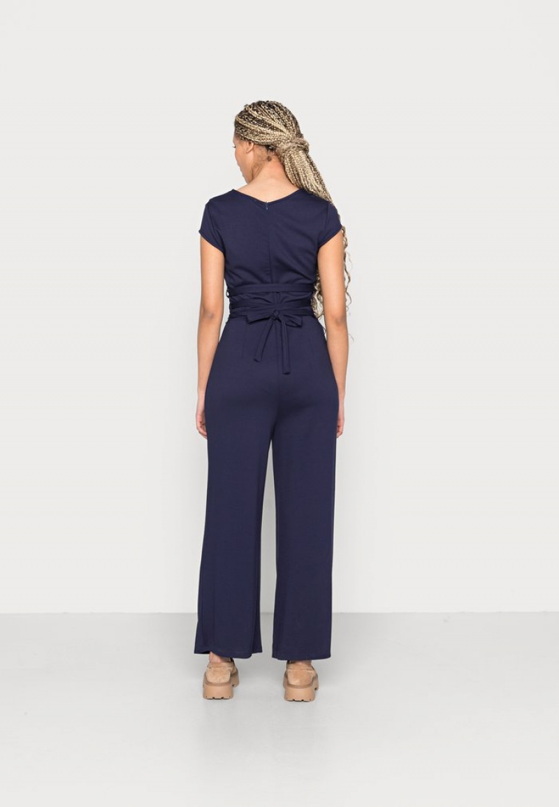 Anna Field Promo Jumpsuit Dame Mørke Blå | NO-MACYO-4782