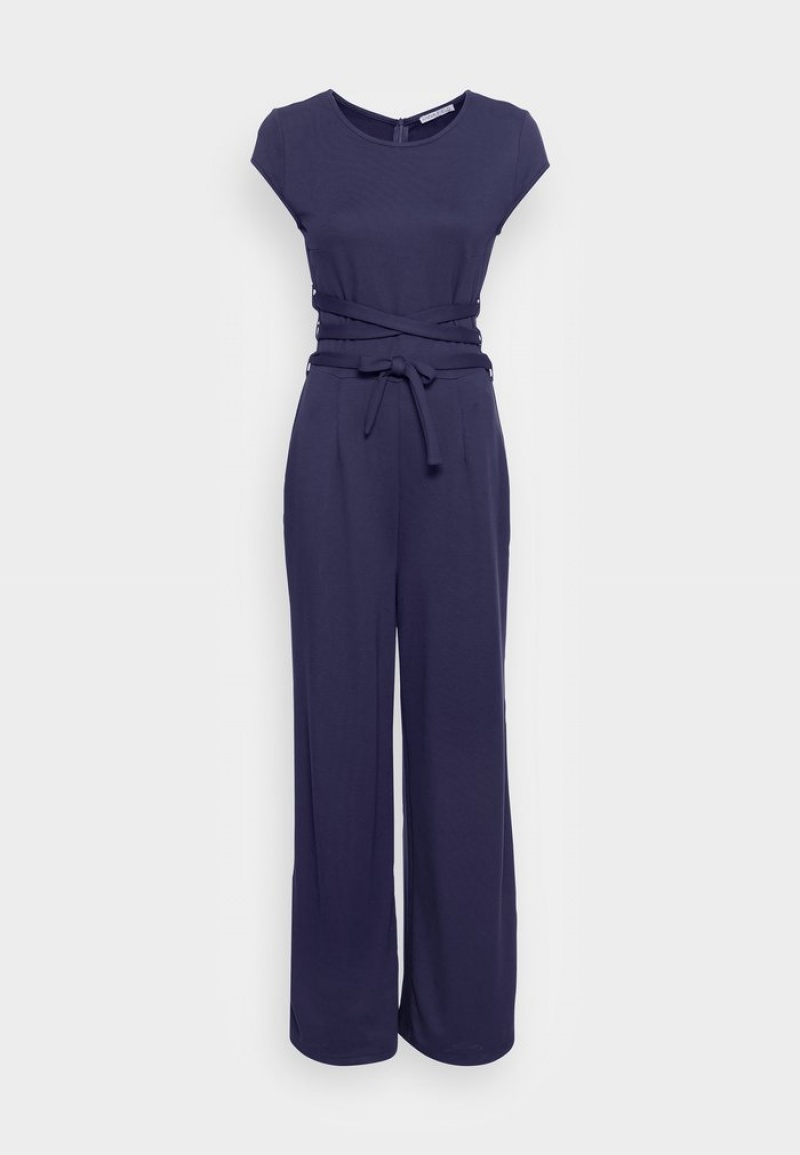 Anna Field Promo Jumpsuit Dame Mørke Blå | NO-MACYO-4782