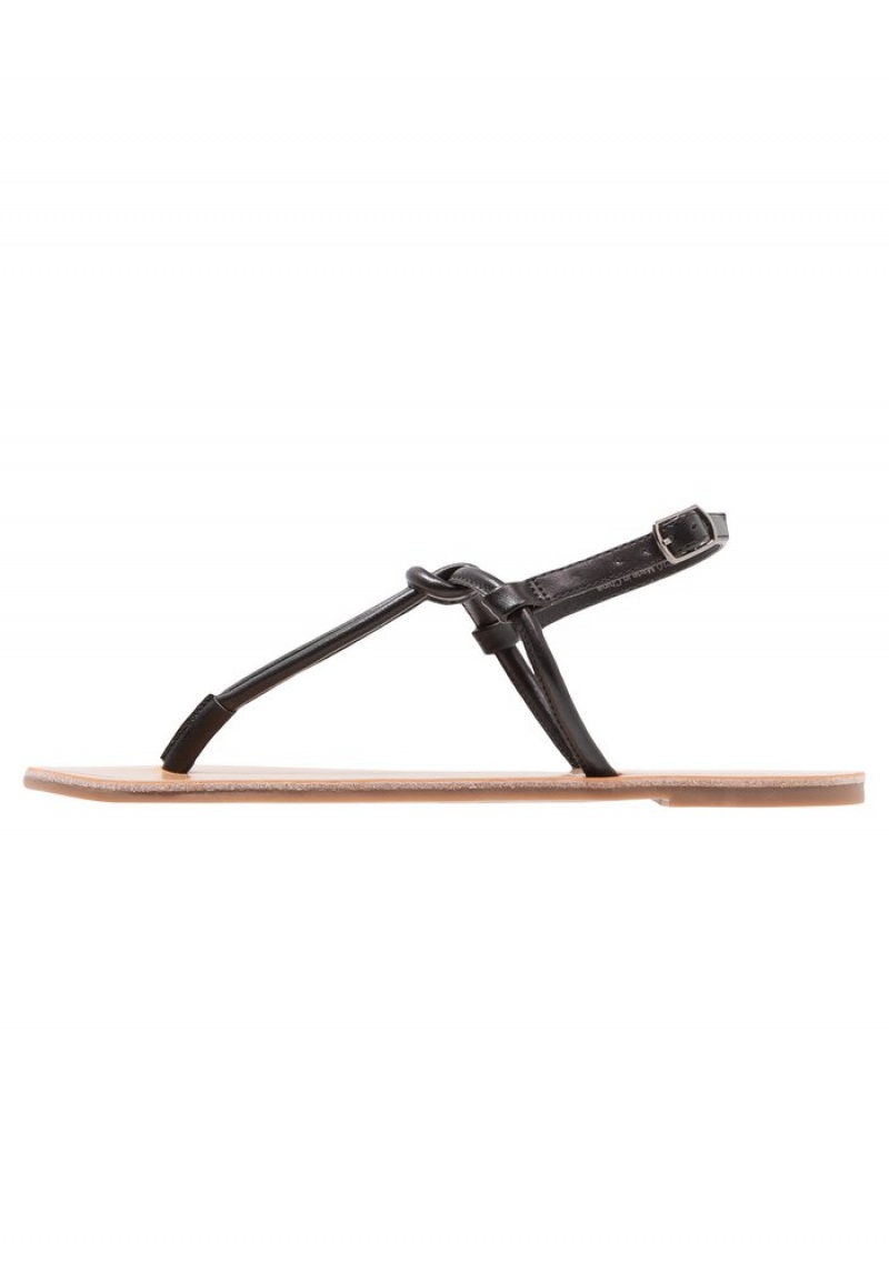 Anna Field Promo T-Bar Sandaler Dame Svarte | NO-APTUD-8360